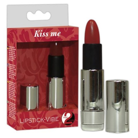 Vibratoare Oua Si Gloante, Glont Vibrator Kiss Me, Argintiu, 8.5 Cm, pasiune.ro
