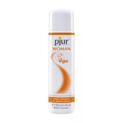 Pjur, Lubrifiant Pe Baza De Apa Woman Vegan, 100 Ml, pasiune.ro