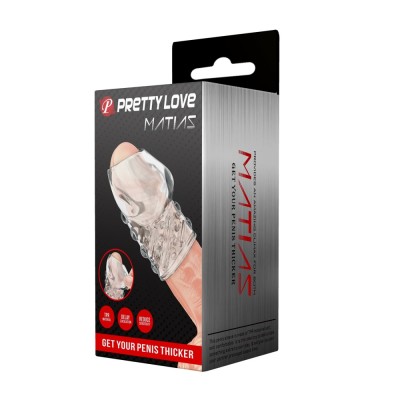 Manson Pentru Penis Matias, Transparent, 6.5 Cm