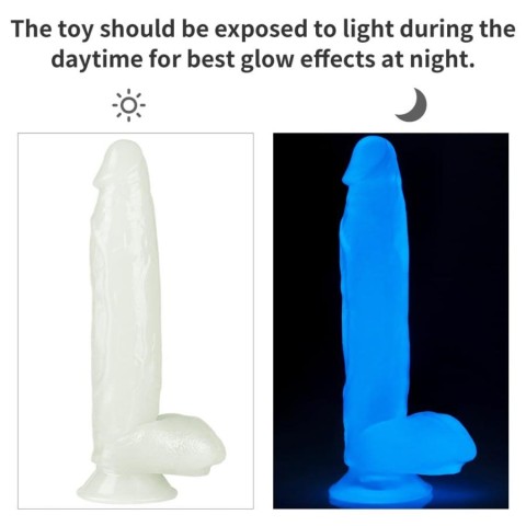 Pagina 6 - Dildouri Clasice, Dildo Clasic Fosforescent Lumino Play, Alb, 25 Cm, pasiune.ro