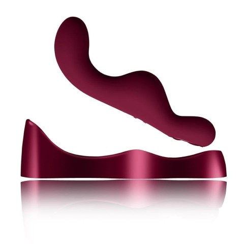 Rocks-Off, Vibrator Punctul G Ruby Glow Blush, Bordo, 17 Cm, pasiune.ro