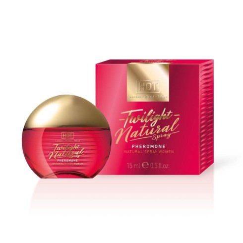 hot, Parfum Cu Feromoni Pentru Femei Twilight Natural Spray, 15 Ml, pasiune.ro