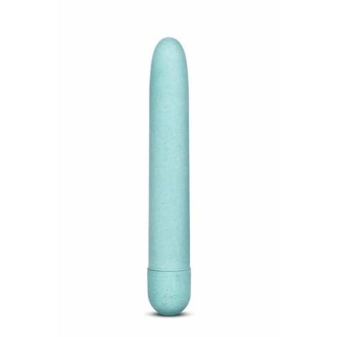 plastic, Vibrator Clasic Gaia Eco Aqua, Turcoaz, 17.5 Cm, pasiune.ro