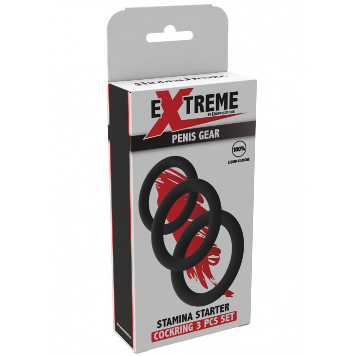 Set 3 Inele Penis Extreme Stamina Starter 7