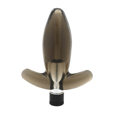 Dop Anal Cu Vibratii Butt Ez Plug, Negru, 11 Cm