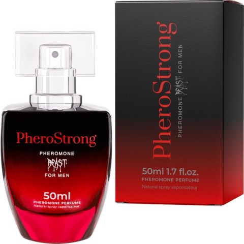 PheroStrong, Parfum Cu Feromoni Pentru Barbati Pherostrong Beast, 50 Ml, pasiune.ro
