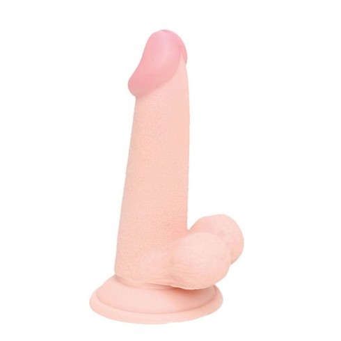 anal, Dildo Clasic Cu Ventuza Plug-n-ride, Natural, 14 Cm, pasiune.ro