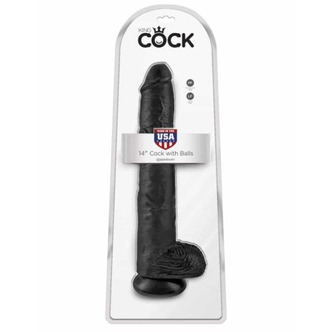 Pagina 5 - Dildouri Clasice, Dildo Clasic Cu Ventuza King Cock, Negru, 35.5 Cm, pasiune.ro