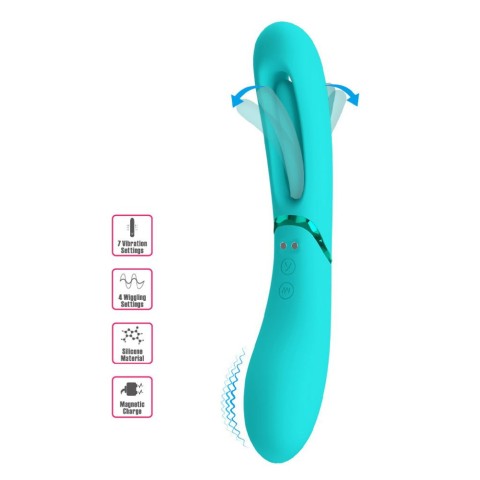 Pagina 2 - Debra, Vibrator Punctul G Romance Lexie, Turcoaz, 20 Cm, pasiune.ro