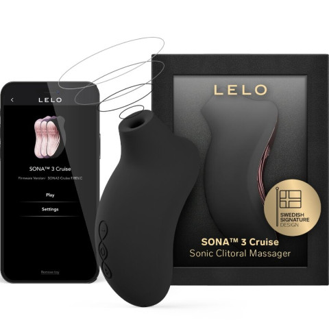 LELO, Vibrator Clitoris Lelo Sona 3 Negru, pasiune.ro