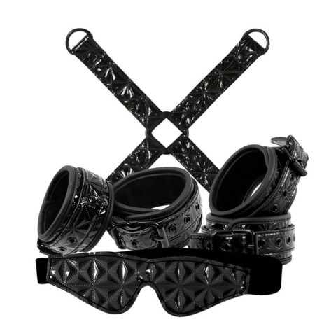 NS Toys, Set Bondage Sinful, Negru, pasiune.ro