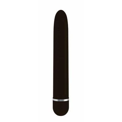 Vibrator Rose Luxuriate, Negru, 17.5 Cm