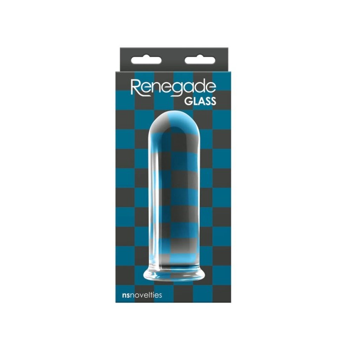 Dop Anal Din Sticla Renegade Glass Rook, Transparent, 15 Cm 2