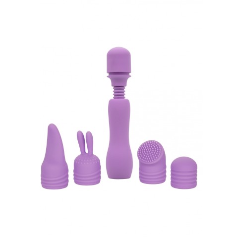 Calexotics, Kit Wand Cu Capete Interschimbabile Travel Calexotics, pasiune.ro