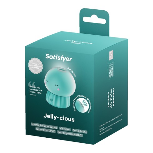 vibrator, Vibrator Jelly-cious - Green, pasiune.ro
