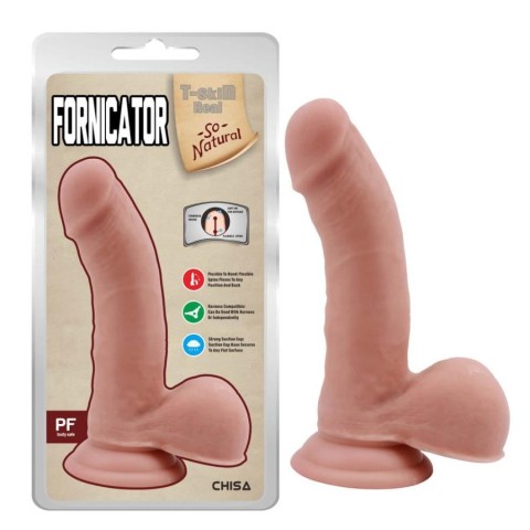 Pagina 8 - Dildouri Clasice, Dildo Clasic Cu Ventuza Fornicator, Natural, 19 Cm, pasiune.ro