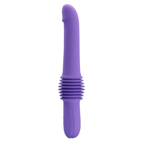 pretty, Vibrator Realistic Cu Functie Du-te/vino Pazuzu, Mov, pasiune.ro