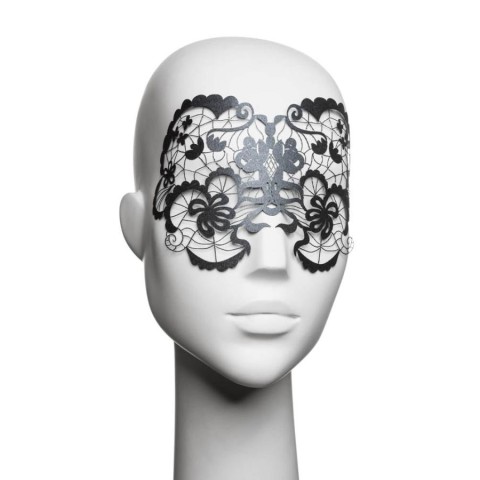 Masti, Masca Dantelata Anna, Negru, pasiune.ro