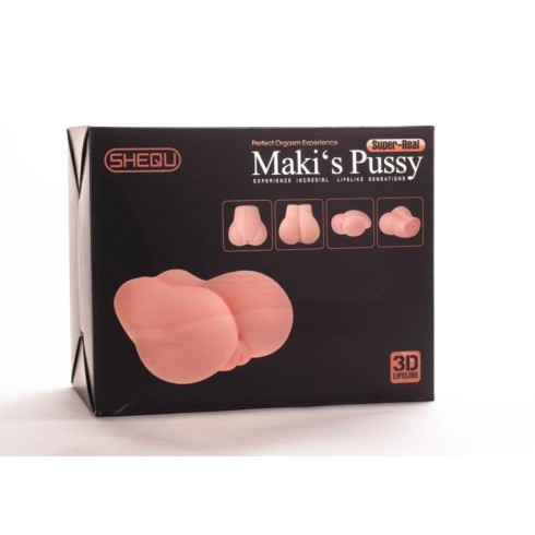 masturbator, Masturbator 2-in-1 Vagin + Anus Makis Butt Stroker, pasiune.ro