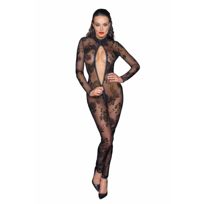 Salopetă Lungă Din Tul Cu Fermoar- Zipper - Xl 4