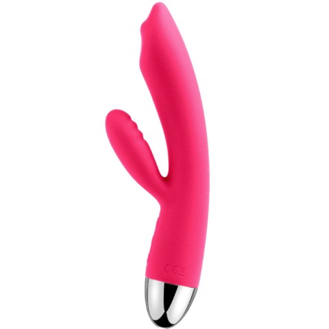 Svakom, Vibrator Trysta Targeted Rolling G-spot, Roz, 18 Cm, pasiune.ro