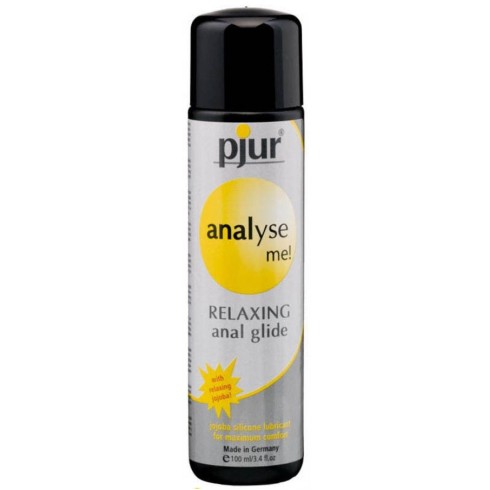 pjur, Lubrifiant Pe Baza De Silicon Cu Jojoba Analyse Me Relaxing Anal Glide, 100 Ml, pasiune.ro