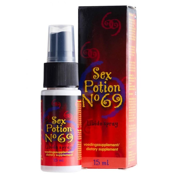 Afrodiziac Spray Sex Potion 69, 15 Ml