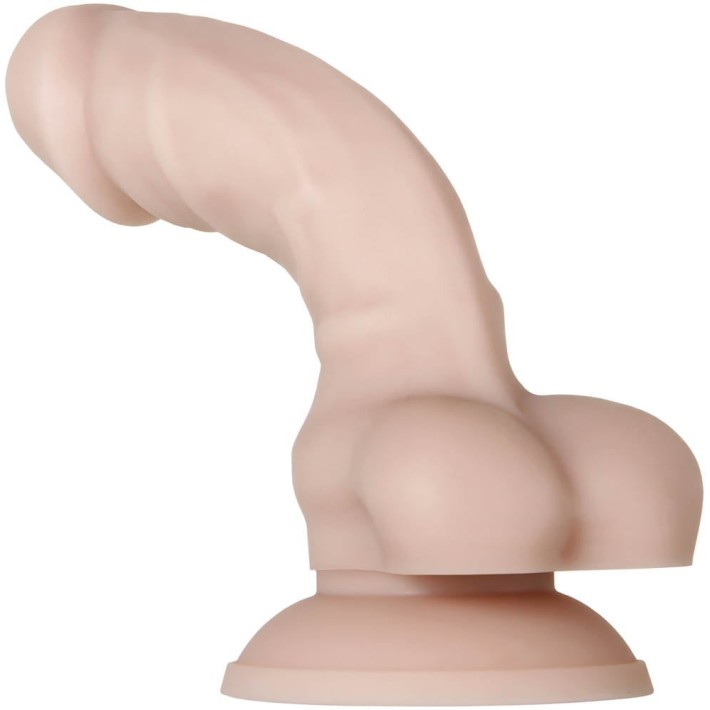 Dildo Clasic Real Supple Poseable, Natural, 16.5 Cm