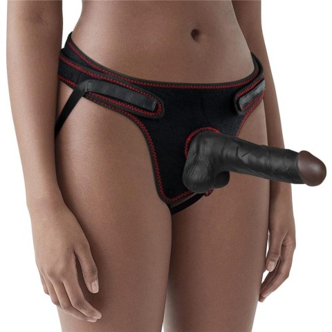 Pagina 3 - Dildouri, Set Ham Strap-on Si Dildo Easy Strapon, Negru, 20 Cm, pasiune.ro
