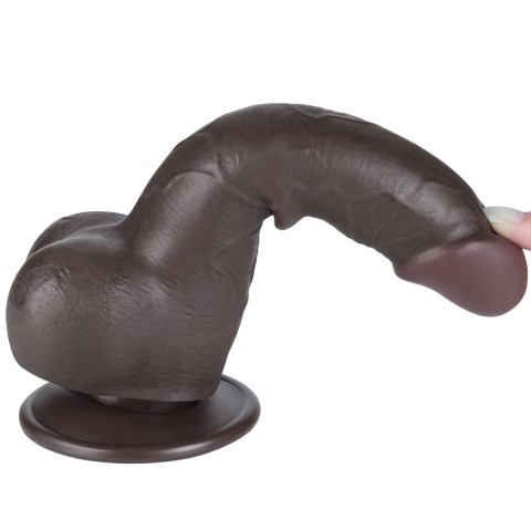 Pagina 46 - Lovetoys, Dildo Realistic Sliding Skin Dual Layer Ii, Brun Inchis, 19 Cm, pasiune.ro