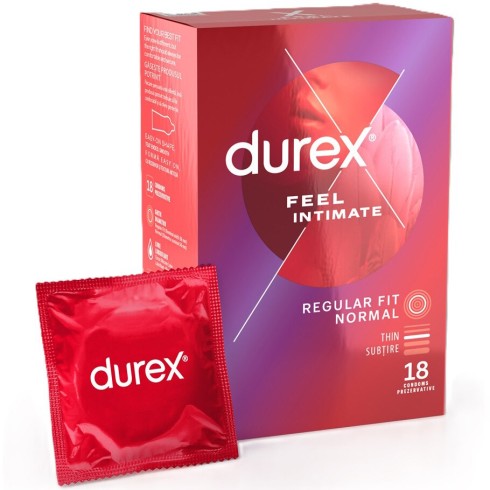  Prezervative Durex Feel Intimate 18 buc