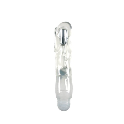 Outlet, Vibrator Lucidity: Twinkle Light-up Vibe, Transparent, 19 Cm, pasiune.ro