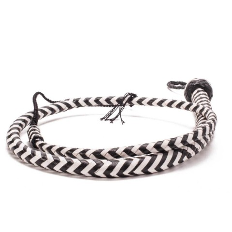 Pagina 2 - Bice Cravase, Bici Lung Din Piele Impletita, Alb + Negru, 121 Cm, pasiune.ro