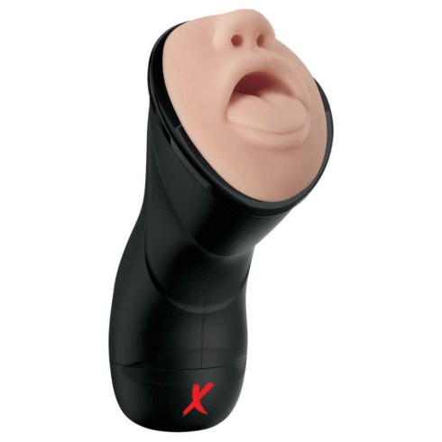 black, Masturbator Gura Deep Throat Vibrating Stroker, pasiune.ro