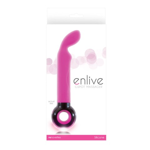Outlet, Vibrator Envie G-spot, Roz, 21 Cm, pasiune.ro