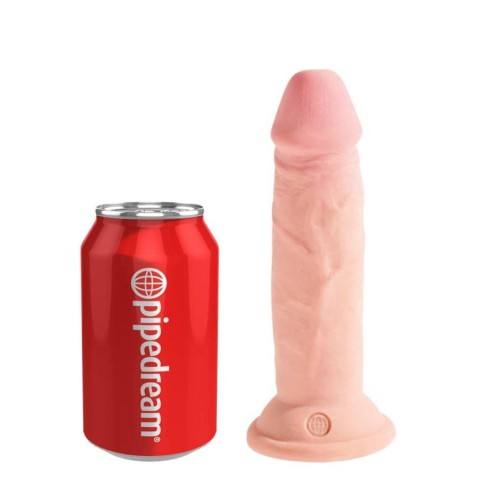 Pagina 7 - Dildouri Clasice, Dildo Clasic Cu Ventuza King Cock Triple Density, Natural, 15 Cm, pasiune.ro
