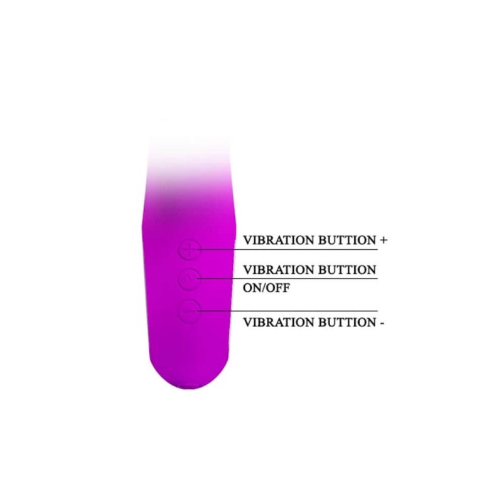 Vibrator Gordon, Violet, 19 Cm