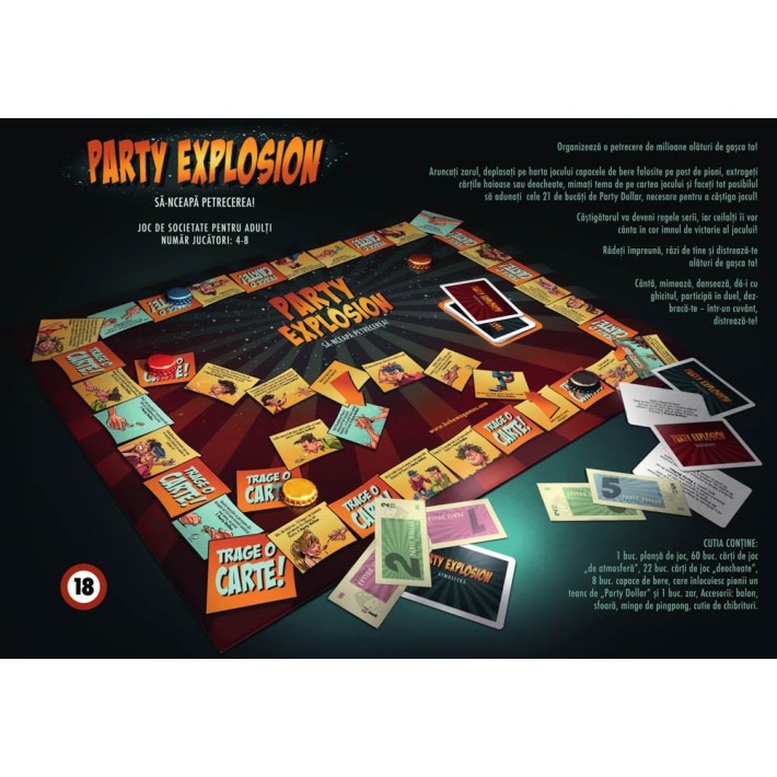 Joc Boardgame Pentru Adulti Party Explosion