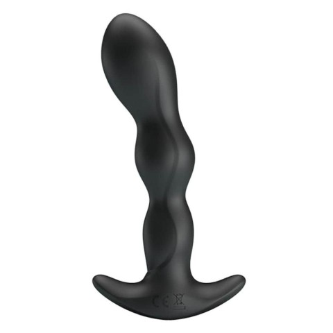 Vibratoare Anale, Dop Anal Cu Vibratii Special Anal Massager, Negru, 14.5 Cm, pasiune.ro
