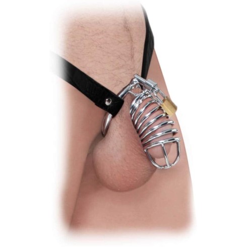 Cusca Pentru Penis/ Dispozitiv De Castitate Extreme Chastity Belt, Metalic