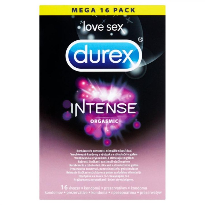 Prezervative Durex Intense Orgasmic 16 Bucati
