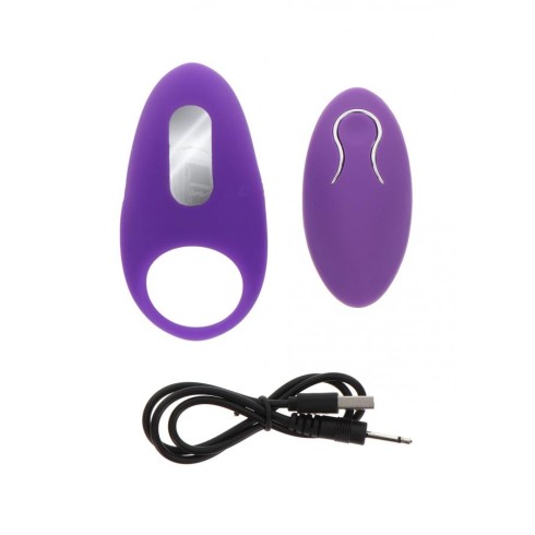 plastic, Inel Penis Cu Vibratii Si Telecomanda Wireless, pasiune.ro