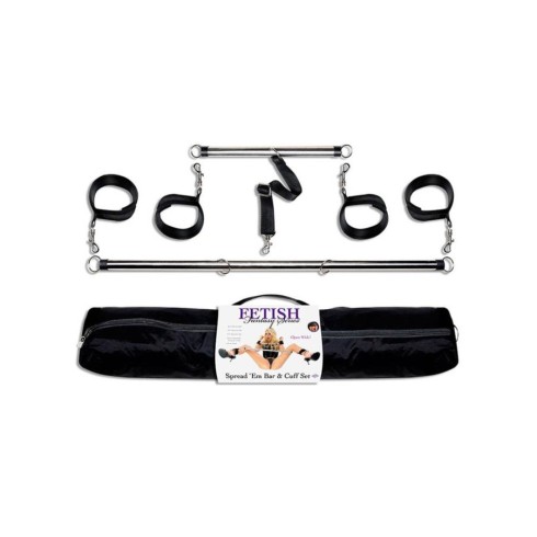 fetish, Set Imobilizare Erotica Cu Bare Metalice Spread Em, pasiune.ro