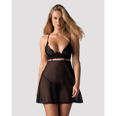 Nutris Babydoll & Thong   Xs/s M/l, Xl/2xl, Xs/s