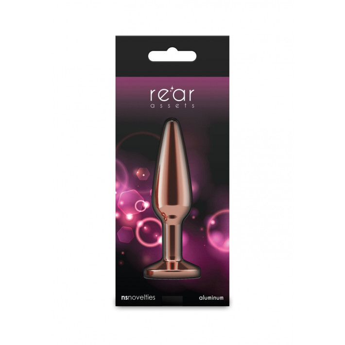 Plug Anal Ns Novelties Medium Rose Gold 4