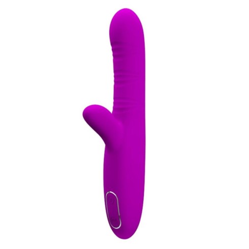 pretty, Vibrator Punctul G Angelique, Violet, 22 Cm, pasiune.ro