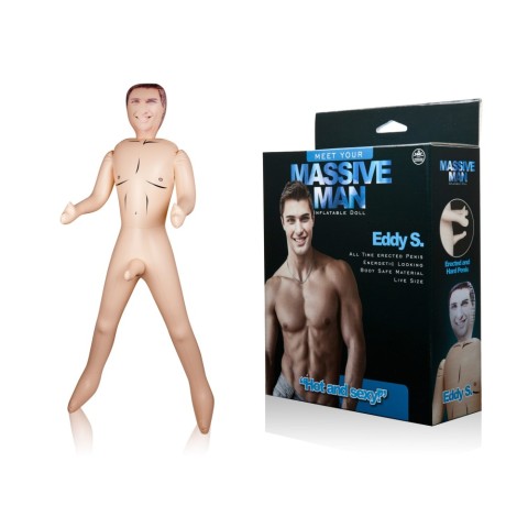 Papusi gonflabile, Papusa Gonflabila Massive Man - Eddy S., pasiune.ro