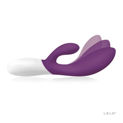lelo, Vibrator Rabbit Ina 2, Indigo, 20 Cm, pasiune.ro