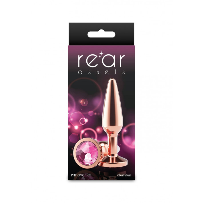 Plug Anal Ns Novelties Medium Rose Gold 3