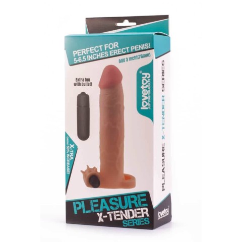 Pagina 6 - Lovetoy, Extensie / Manson Pentru Penis Cu Vibratii Pleasure X-tender, Natural, +7.5 Cm, pasiune.ro
